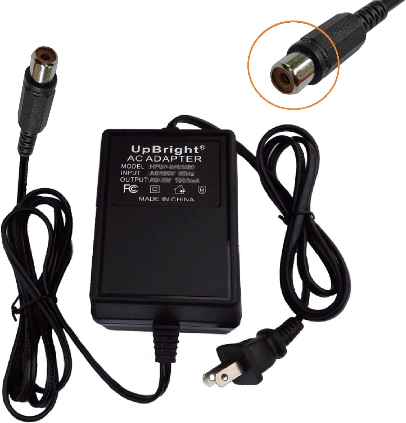 UpBright Adaptador de 12 V CACA compatible con IKEA Skojig tipo V0705 A0803 Cloud lámpara de escritorio transformador electrónico KUA1200200L KUA