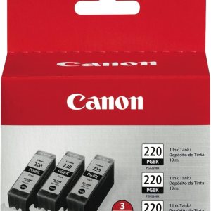 Tinta de color negro Canon PGI-220, Negro Tinta de color negro Canon PGI-220, Negro