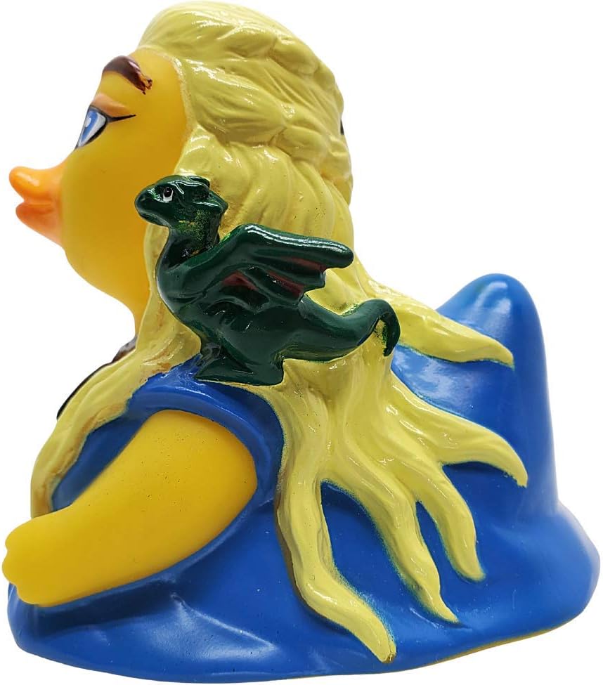 Patos de goma de baño coleccionables, flotantes regalo para niños y adultos de todas las edades (Gamebird of Thrones)