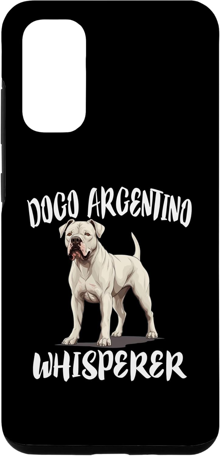 Galaxy S20 Dogo Argentino Whisperer Case