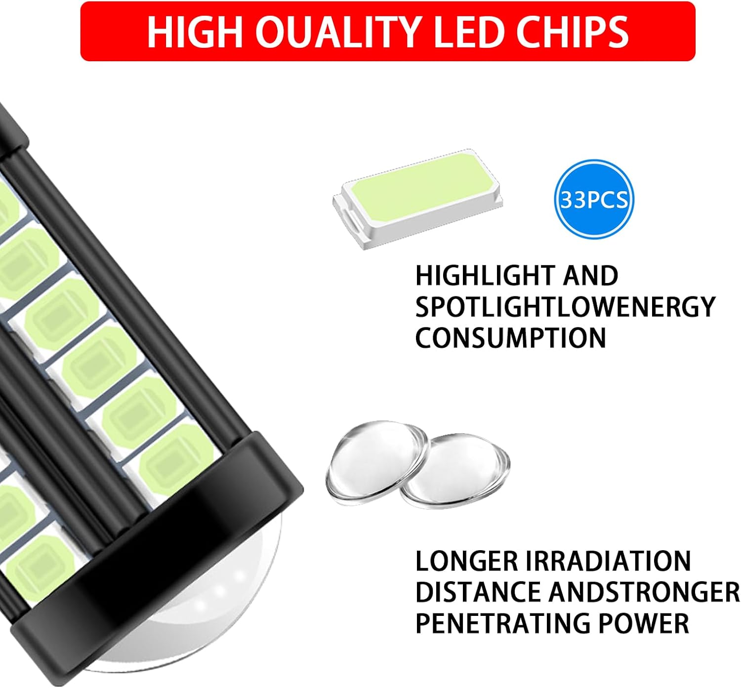 qboonpt Bombillas LED H11 antiniebla para faros delanteros, 6500 K, xenón azul, 2800 lúmenes, bombilla de luz diurna súper brillante, 5730 chips de