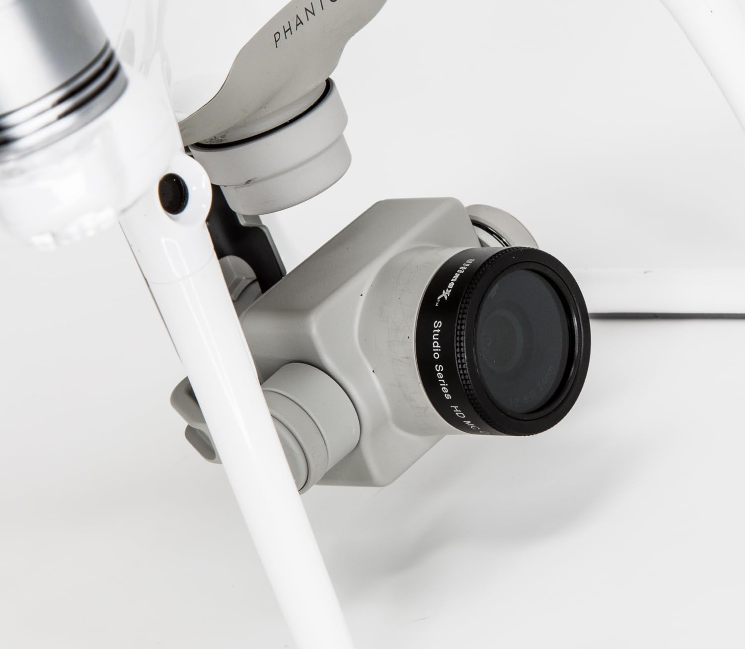 Ultimaxx Kit de filtro de cámara de drone de 7 piezas para DJI Phantom 4 Studio Series Quadcopter con filtros, parasol de lente, estabilizador de