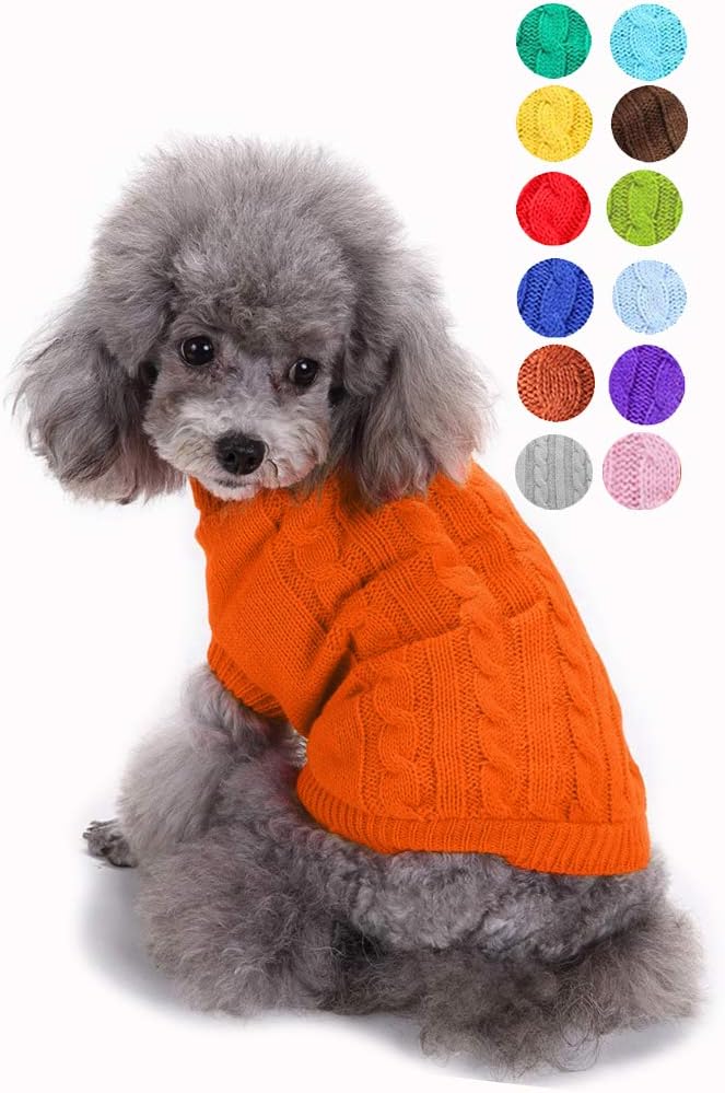 Suéter cálido para mascotas, gatos, cachorros y perros grandes, medianos o pequeños, para machos y hembras