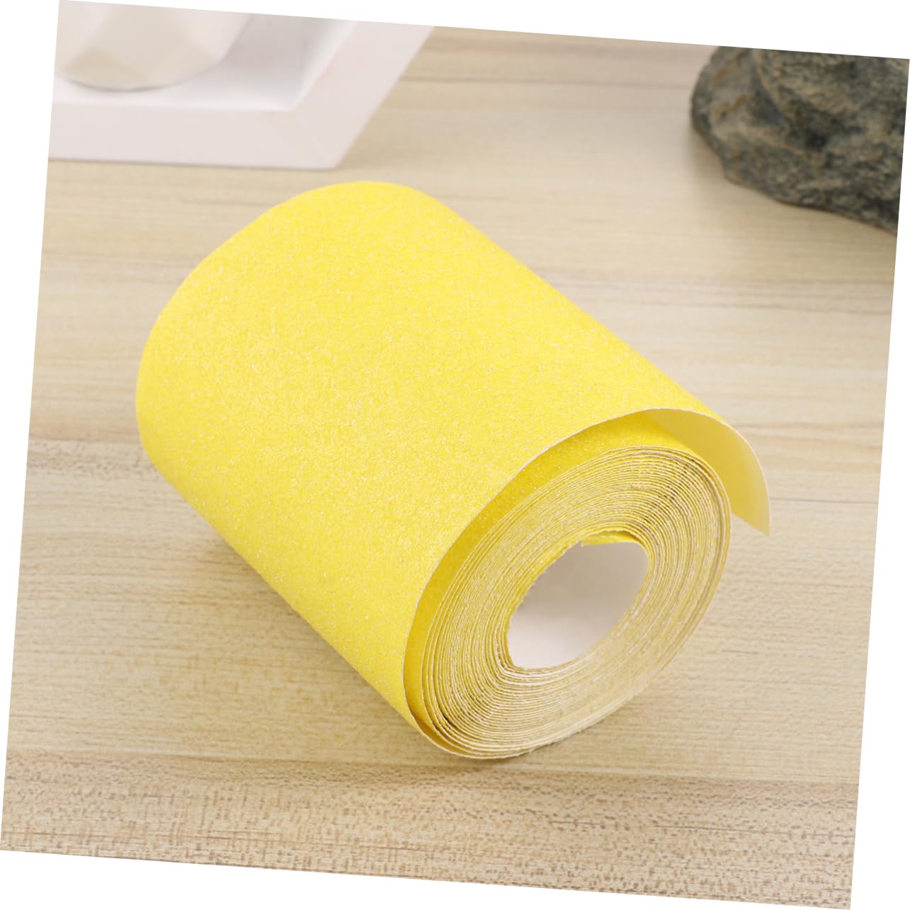 Uonlytech Rollo de papel de arena Molino de pulido Hoja de pulido de papel de lija