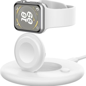 Diseñado para cargador de Apple Watch, cargador magnético portátil para iWatch con cable de carga, soporte de cargador plegable de reloj rápido para Diseñado para cargador de Apple Watch, cargador magnético portátil para iWatch con cable de carga, soporte de cargador plegable de reloj rápido para