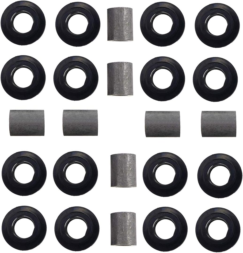 Para el kit de bujes de choque Arctic Cat, buje de choque delantero inferior superior trasero para Arctic Cat 250 300 375 400 454 500 650, 21-0001
