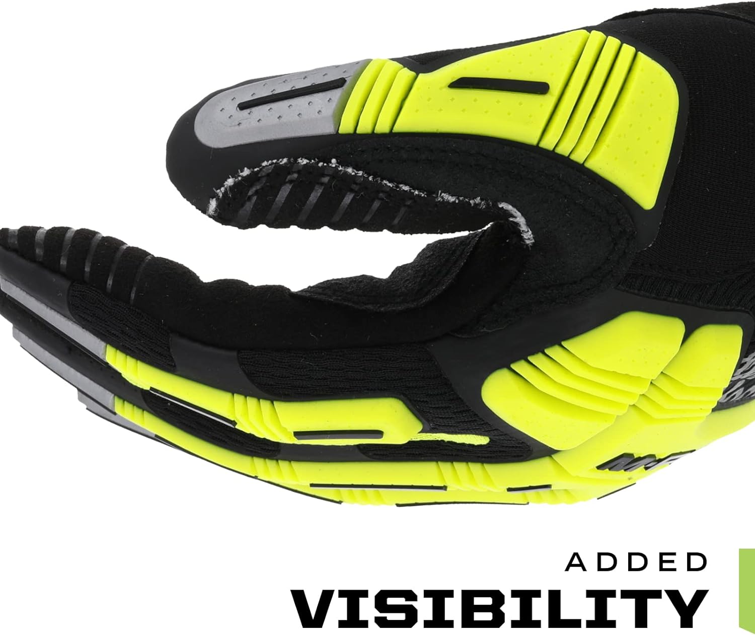 Mechanix Wear Talla 8 M-Pact E5 Armortex y TrekDry y D3O Hi-Viz Guantes resistentes a cortes, amarillo fluorescente y negro, pequeño (SMP-C91-008)