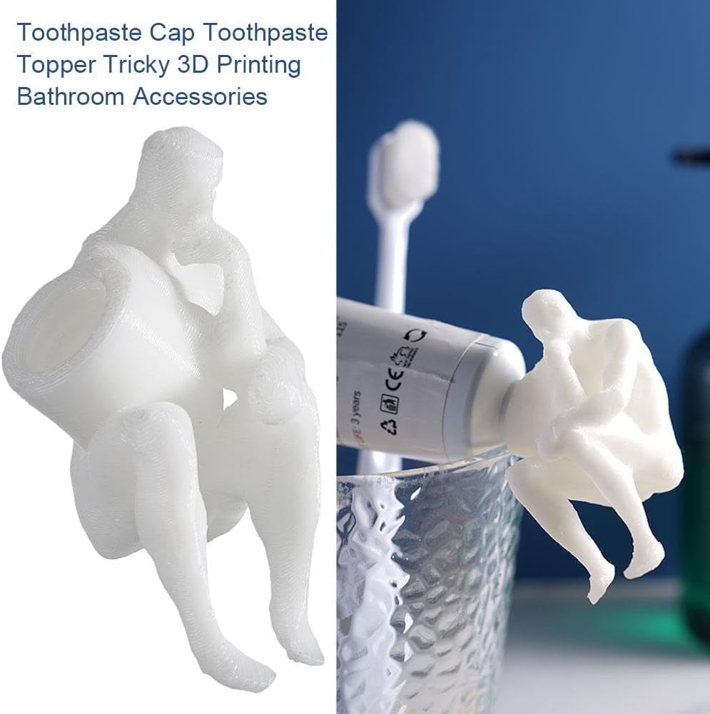 Tapa para pasta de dientes, exprimidor de pasta de dientes, accesorios de baño, fundas de pasta de dientes para trucos para niños y adultos