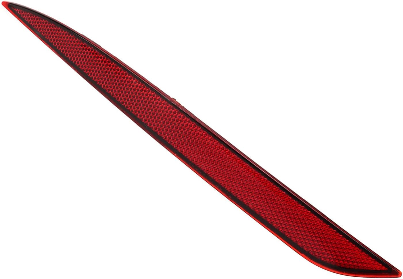 Reflector de parachoques trasero para Tesla Modelo Y 2020 a 2023, lente roja, luz reflectora trasera de automóvil, repuesto de luces de parachoques