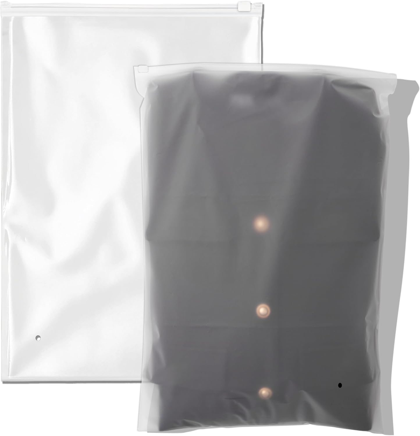 Spartan Industrial – Bolsas de plástico con cierre resellable de 14 x 20 pulgadas (100 unidades) de 3 mil con cierre resellable y orificio de