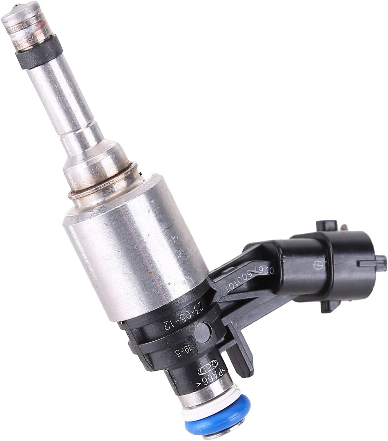 Vorally Juego de 4 inyectores de combustible compatibles con Hyundai Accent Veloster Kia Rio Soul 2012-2017, inyector de combustible no turbo,