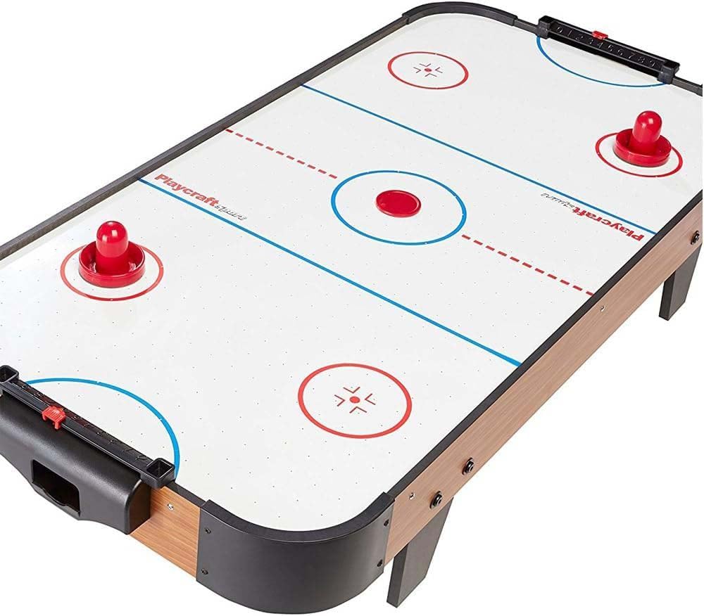 1 Set Red Air Hockey Pushers and Air Hockey Pucks Air Hockey Paddles Hockey Accessories Air Hockey Pucks and Paddles Goal Handles Paddles