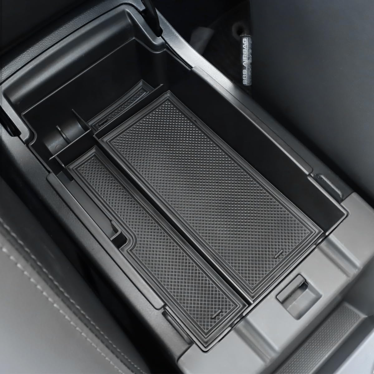 MARCHFA Bandeja organizadora de consola central compatible con accesorios Subaru Crosstrek 2024, organizador de bandeja para reposabrazos para