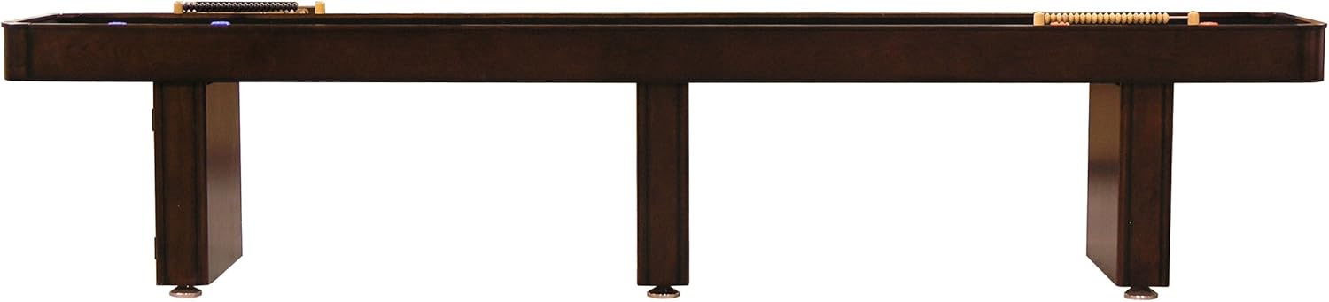 12’Signature Shuffleboard mesa con bloque de carnicero Playfield