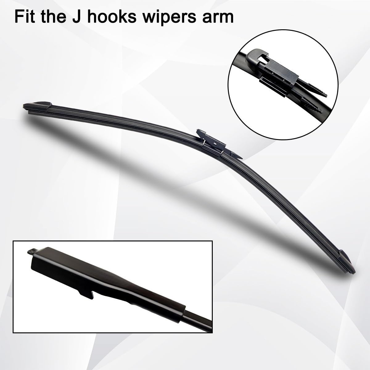 Escobillas de limpiaparabrisas delantero compatibles con BMW Serie 3 E90 E91 F30 F31 F34 F35 F80 parabrisas parabrisas ventana lluvia cepillos 24