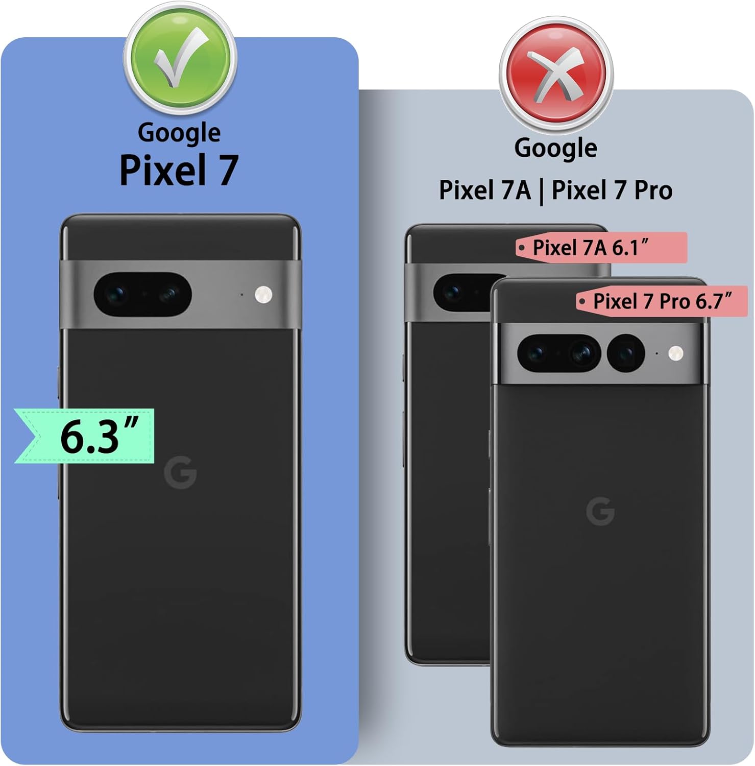 Funda tipo cartera de piel auténtica para Google Pixel 7 5G Bloqueo RFID4 tarjeteros de créditoCuero auténtico Funda protectora para teléfono con