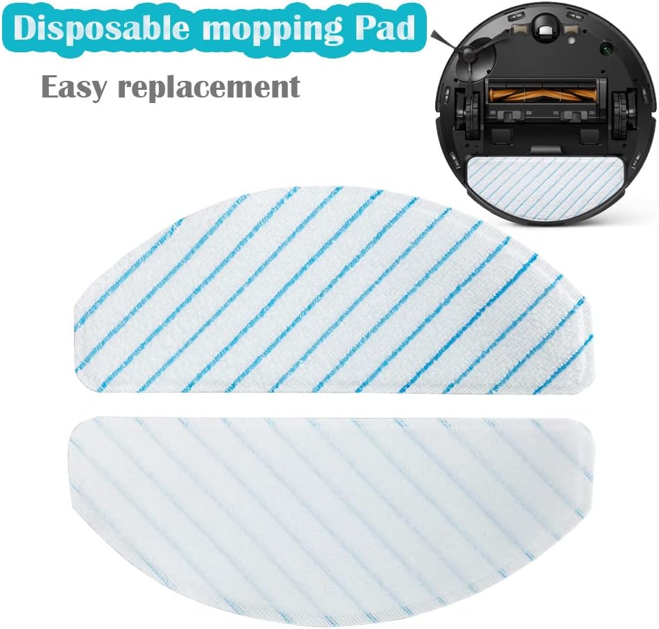 Ytaland – Paquete de 19 piezas de repuesto compatibles con Yeedi VacVac StationVac MaxVac 2 Pro, accesorios para aspirador robot, cepillo de rodillo