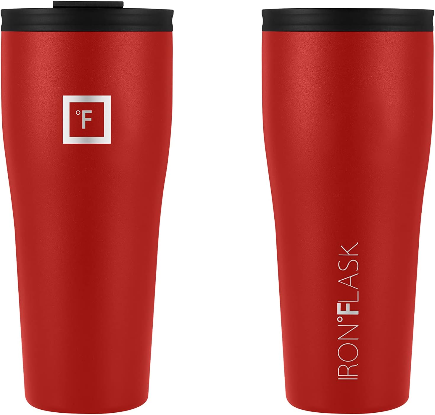 IRON FLASK Rover 2.0 – Vaso de 32 onzas, 2tapas (con pajilla  abatible), botella de acero inoxidable con aislamiento al vacío, moderno, doble capa,