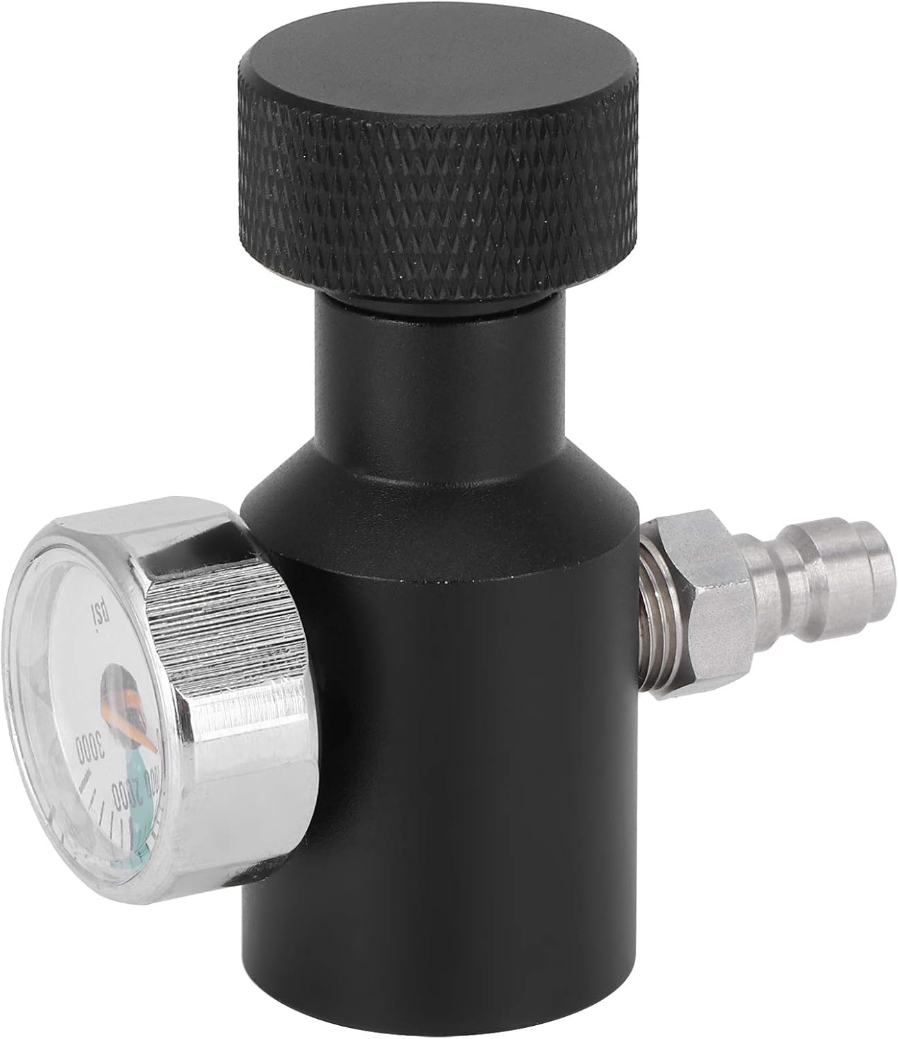 Estación de llenado de tanque de CO2, adaptador de carga, accesorio regulador, conector macho para herramientas de adaptador de recarga de cilindro