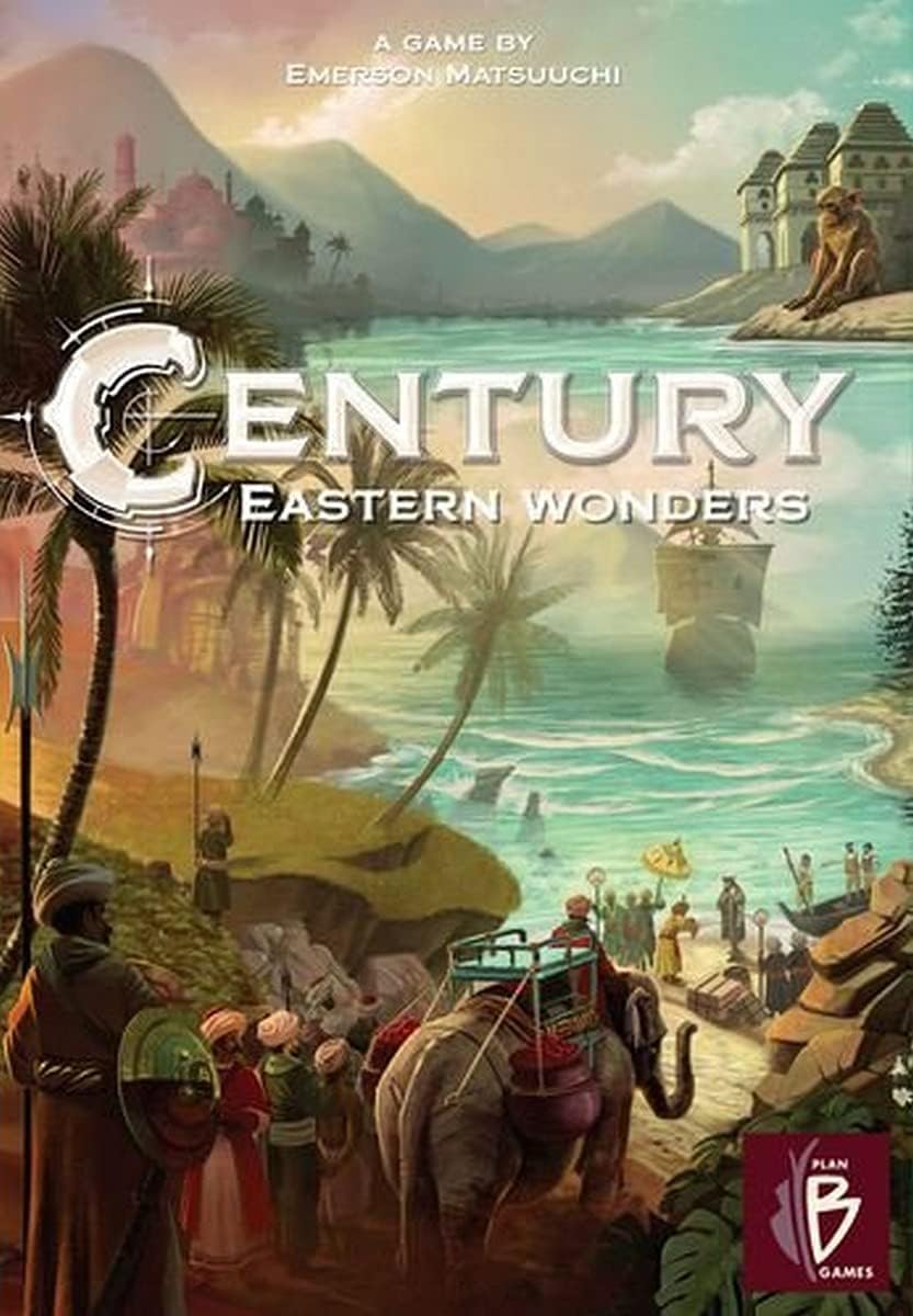 Century Eastern Wonders  Juego de mesa de estrategia  Juego de exploración  Juego de mesa familiar para adultos y niños  A partir de 8 años  2 a 4