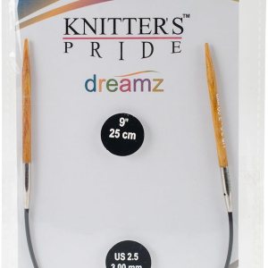 Knitter’s Pride 200165 Dreamz Agujas Circulares Fijas 9″ Tamaño 2.50.118 in Knitter’s Pride 200165 Dreamz Agujas Circulares Fijas 9″ Tamaño 2.50.118 in