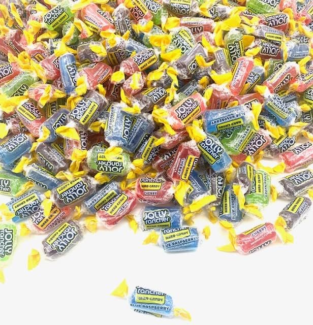 Jolly Rancher – Caramelo duro original Jolly Rancher, 1 libra (envuelto individualmente)