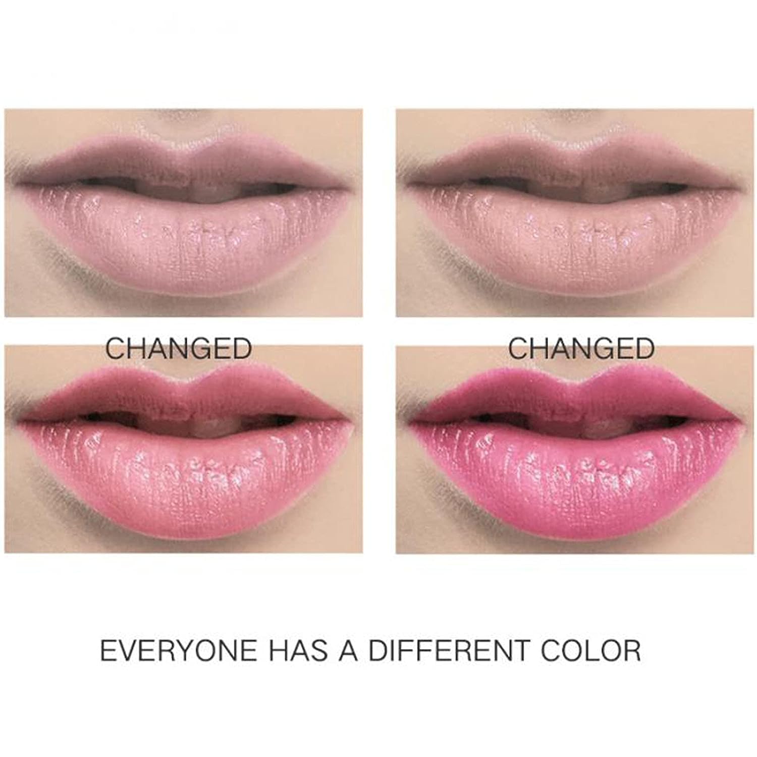 RanRui Paquete de 6 lápices labiales Crystal Flower Jaly, bálsamo labial nutritivo de larga duración, hidratante para labios, cambio de color,