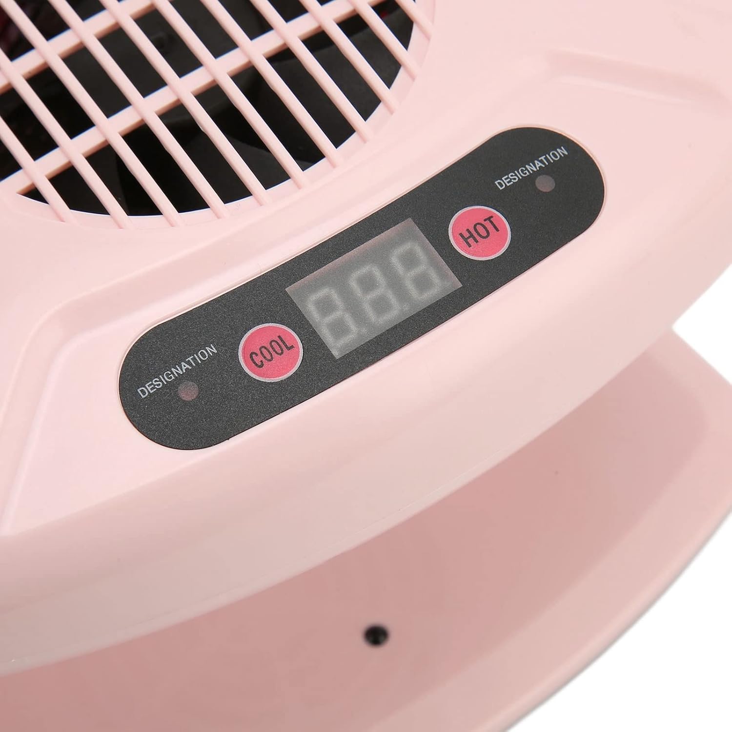 Secador de uñas de aire, ventilador de secado portátil para esmalte de uñas regular, sensor automático infrarrojo cálido y fresco, 300 W de alta