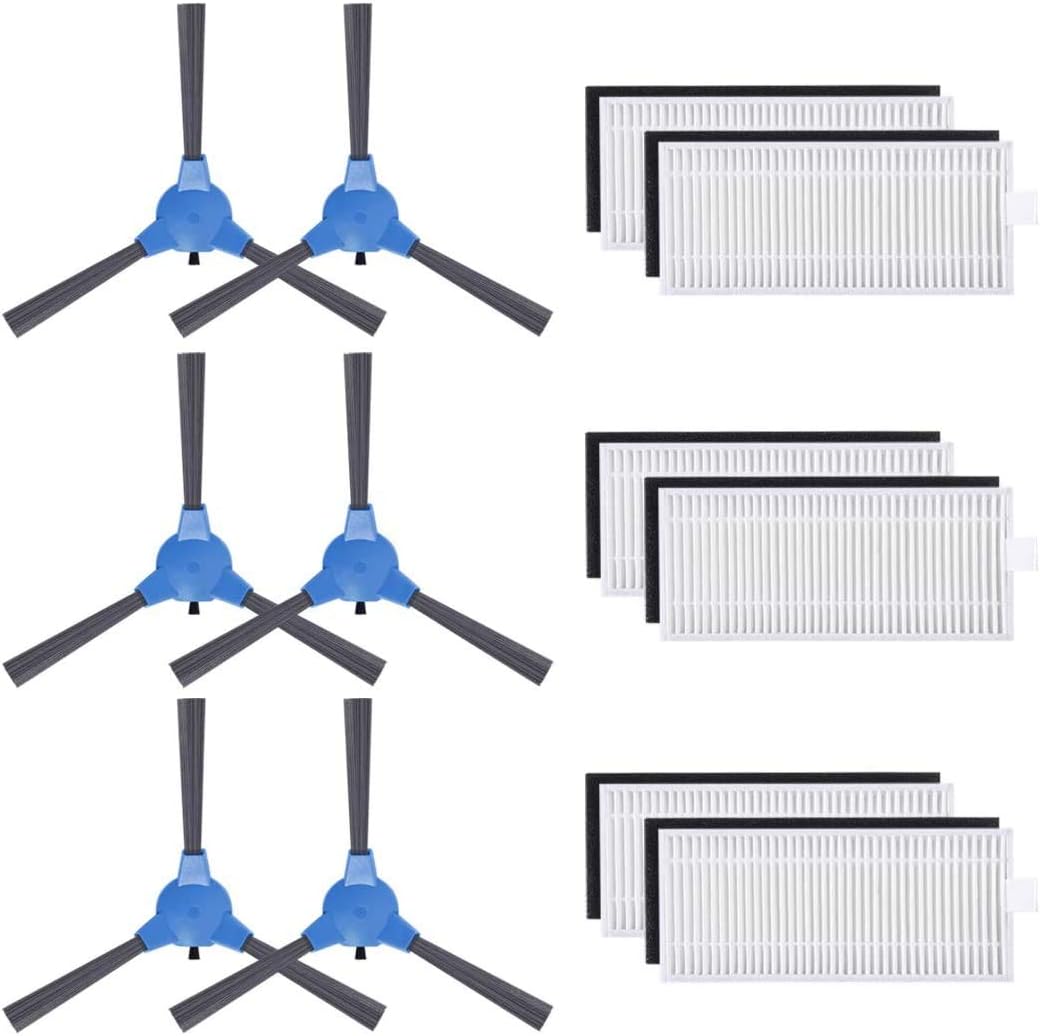 Accesorios Piezas de repuesto compatibles con Kyvol Cybovac E20, E30, E31 Robot Aspirador Filtros y Cepillos