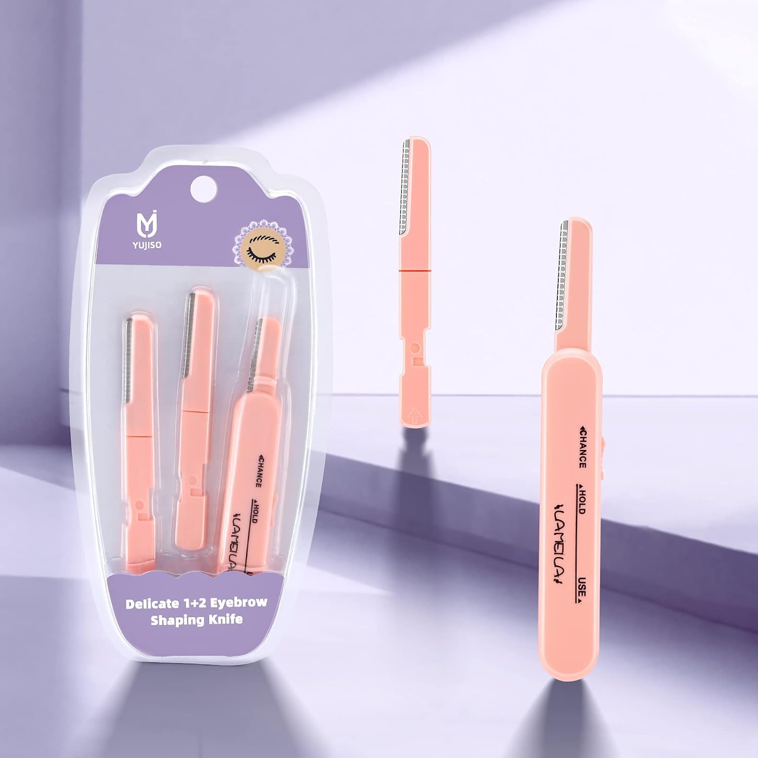 Dermaplane – Maquinilla de afeitar para mujer, herramienta profesional de dermaplaning, rasuradora facial, pelusas de melocotón y depilación,