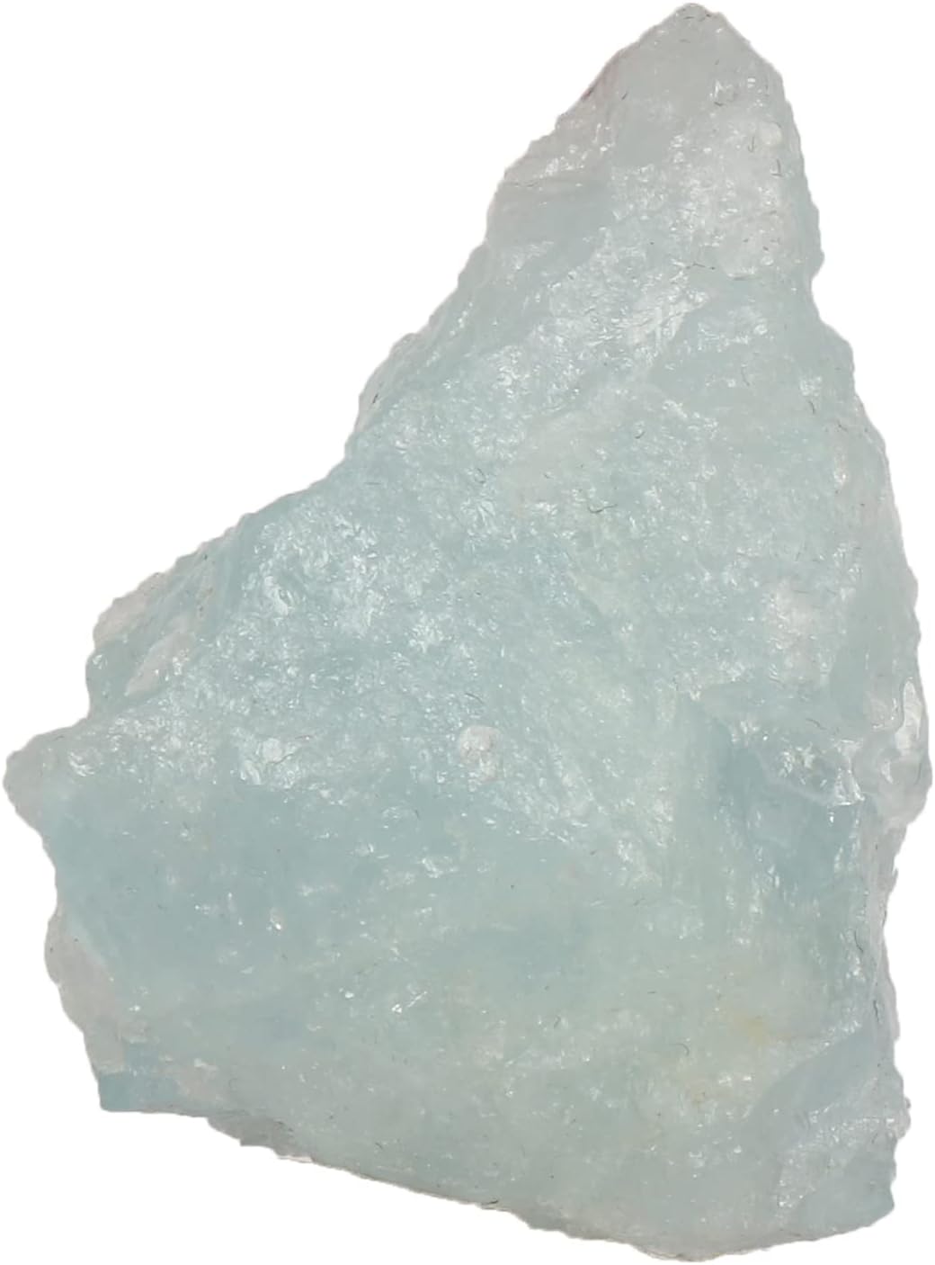 GEMHUB Piedra preciosa natural curativa de 82.85 quilates de aguamarina transparente y aguamarina para curación, yoga, meditación y otros