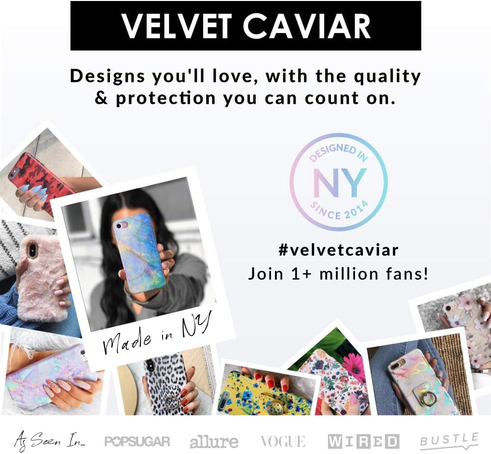 Velvet Caviar Funda diseñada para iPhone 13 Pro, teñido anudado pastel probada en caídas de 10 pies compatible con MagSafe – forro protector de