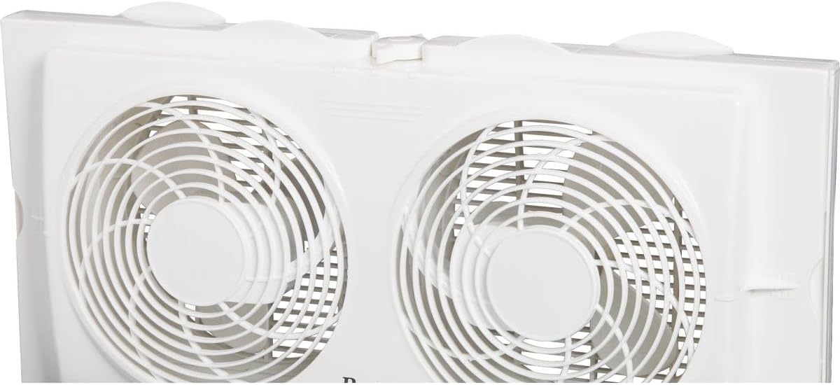 Ventilador de ventana doble de 7 pulgadas Best Comfort