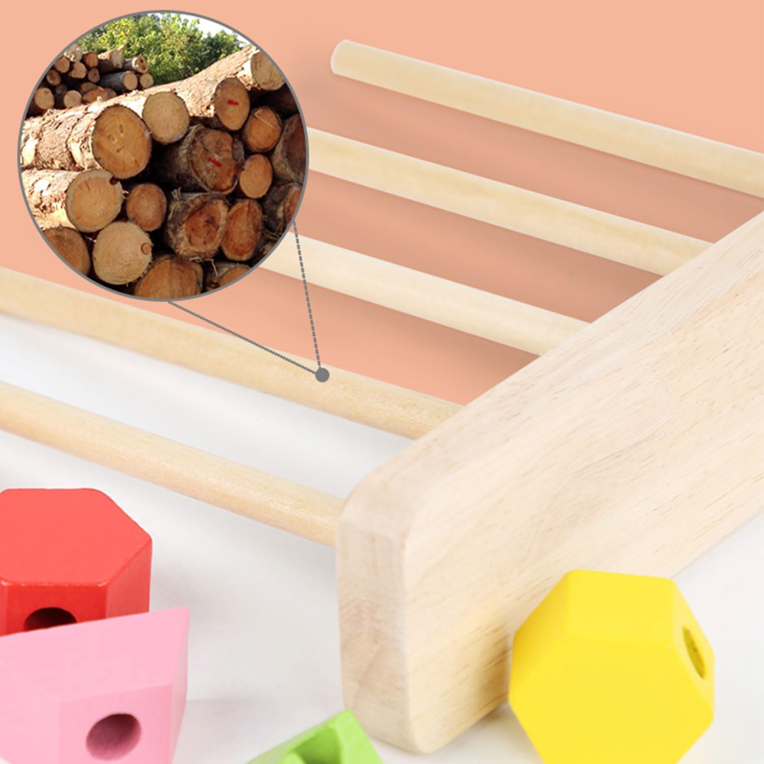 ZRCCOX Juguetes Montessori para niños de 2, 3, 4 años, juguetes para niños de 2 a 4 años, juguetes apilables para niños pequeños de 1 a 3 años,