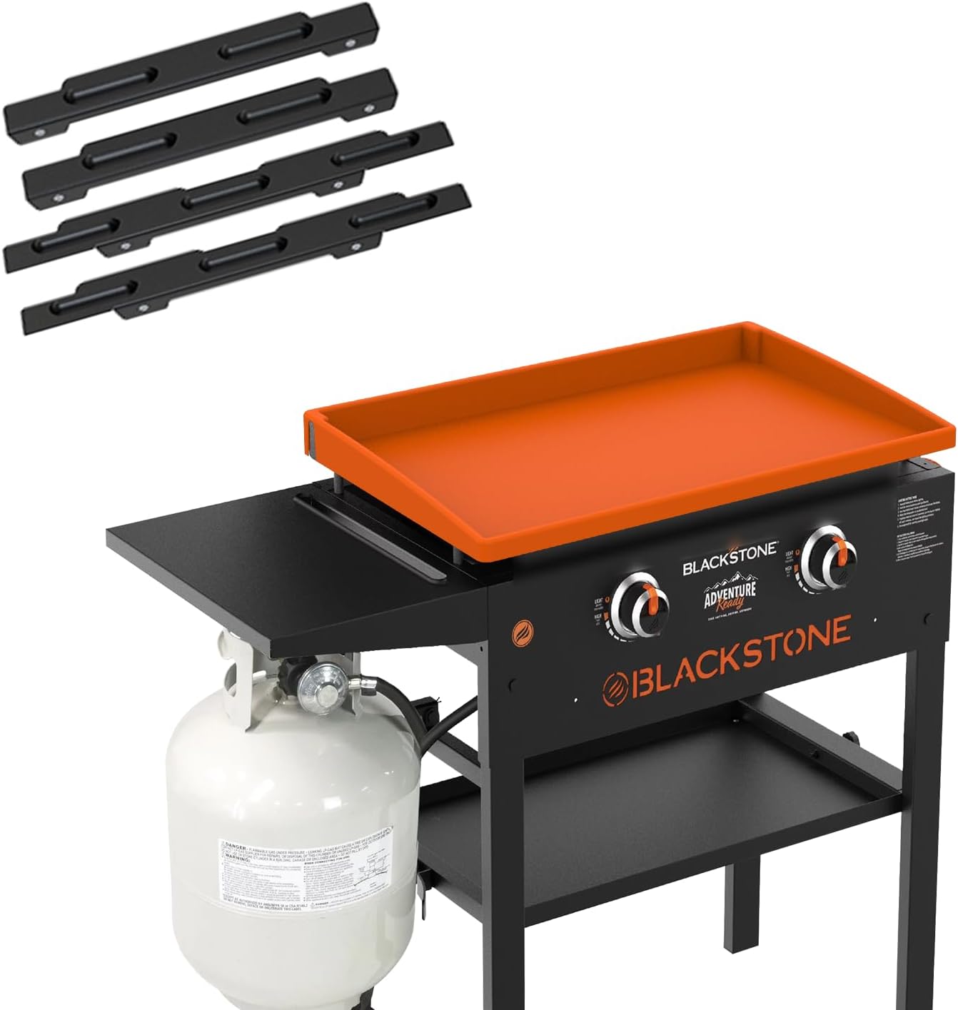 Alfombrilla de cubierta de parrilla Blackstone de 28 pulgadas con protector de viento Blackstone de 28 pulgadas