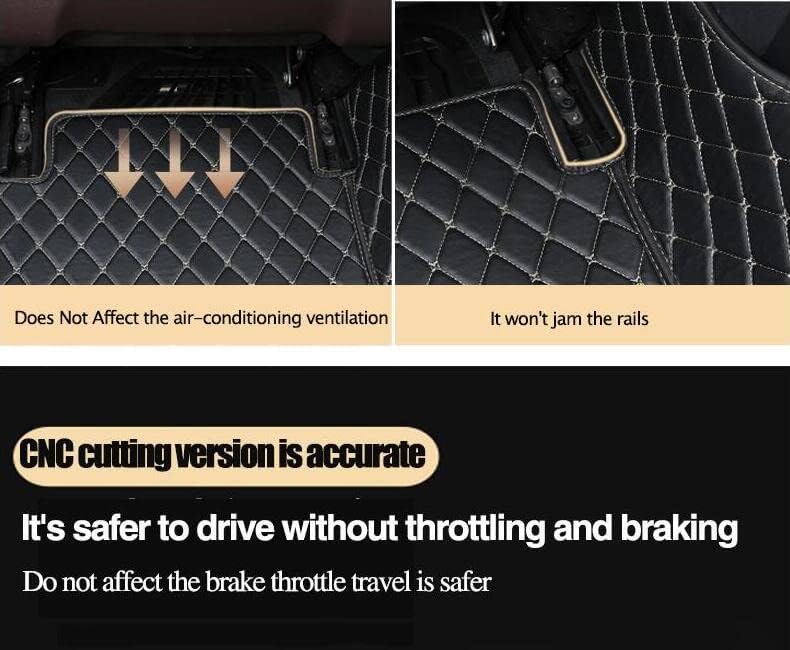 Alfombrillas automotrices personalizadas para el 99.99 % de los sedán, SUV, automóvil deportivo, hombres y mujeres, protección completa,