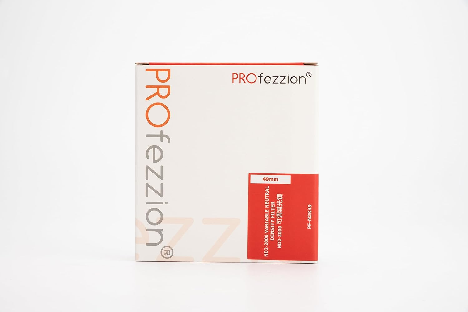 PROfezzion Filtro ND variable de 1.929 in ND2-ND2000 Fader de densidad neutra variable para Canon EOS R10 R50 R100 M50 M5 M6 Mark II M200 con lente