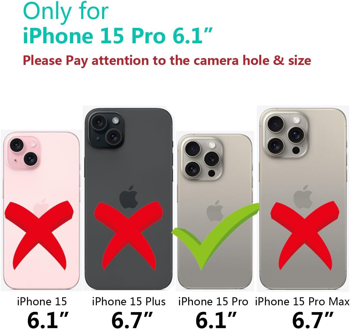 Funda para iPhone 15 Pro linda con correa de muñeca con función atril y purpurina de dibujos animados IMD de silicona TPU a prueba de golpes para