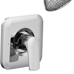 Moen T2813 Rizon Posi-Temp – Moldura para bañeraducha, requiere válvula, caudal de 2.5 GPM, cromado Moen T2813 Rizon Posi-Temp – Moldura para bañeraducha, requiere válvula, caudal de 2.5 GPM, cromado