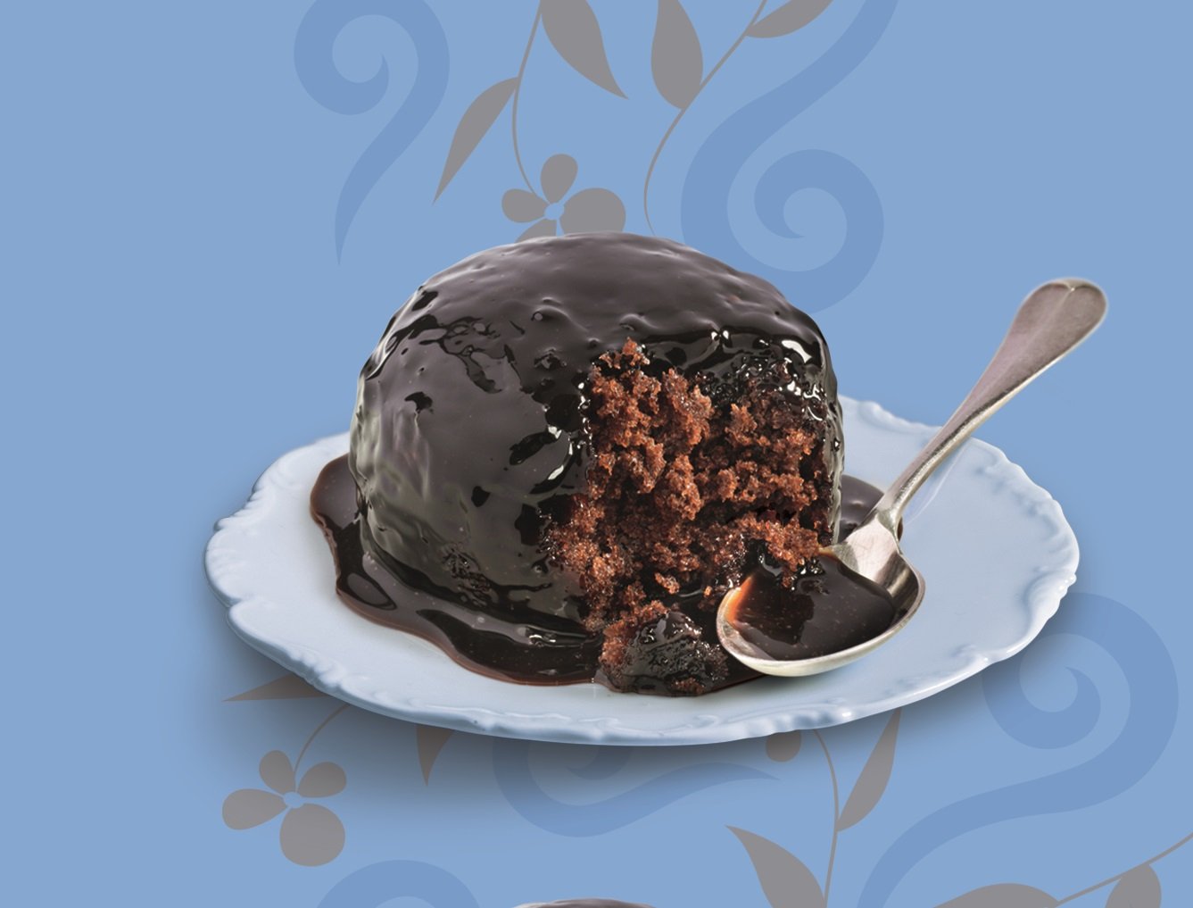 Pudín de chocolate al vapor Auntys