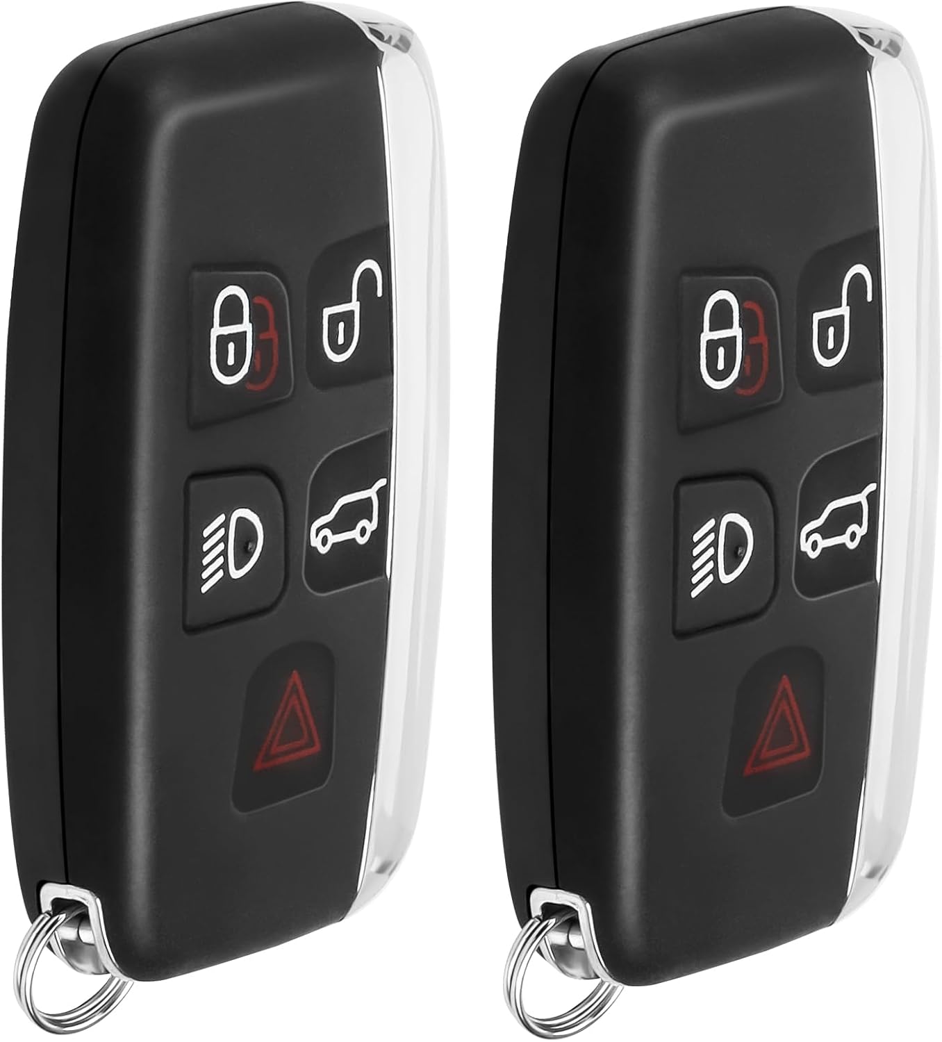Llavero inteligente de repuesto para Land Rover LR2 LR4 2012-2016, Range Rover Sport Evoque 2012 2013 2014 2015 2016 2017, KOBJTF10A, juego de 2