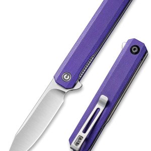 CIVIVI Chronic – Cuchillo de bolsillo plegable, cuchillo de caza de supervivencia al aire libre con hoja 9Cr18MoV de 3.22 pulgadas, mango G10, CIVIVI Chronic – Cuchillo de bolsillo plegable, cuchillo de caza de supervivencia al aire libre con hoja 9Cr18MoV de 3.22 pulgadas, mango G10,