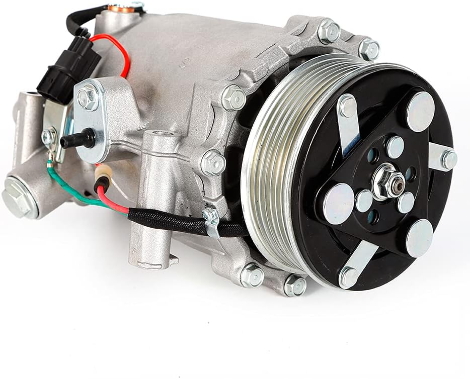 SAHUANIYE Compresor y embrague de aire acondicionado, aire acondicionado, 2007-2015 apto para Honda Civic 2.4L, 2012-2014 para Honda CR-V para Acura