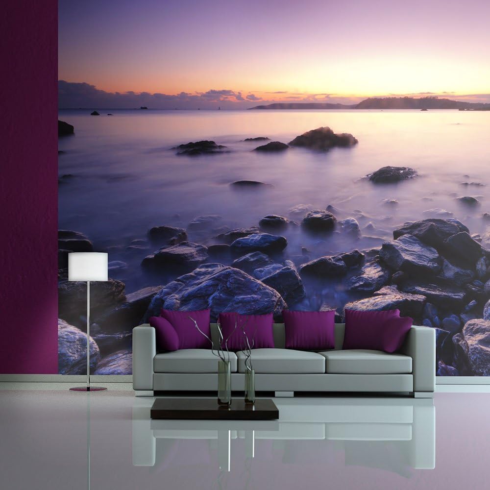artgeist Mural de pared premium Paisaje 138 x 106 pulgadas – Papel tapiz no tejido de forro polar para decoración de pared, impresión fotográfica,