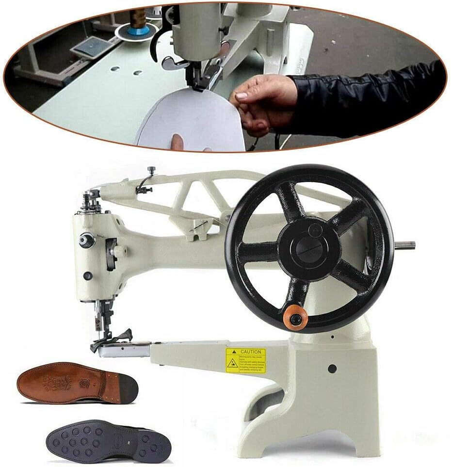 Máquina de coser industrial Dispositivo de puntada de reparación de zapatos Máquina de coser de parche de cuero DIY Dispositivo de reparación manual