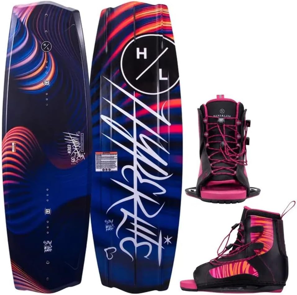 Hyperlite Eden Womens Wakeboard WJinx Bindings