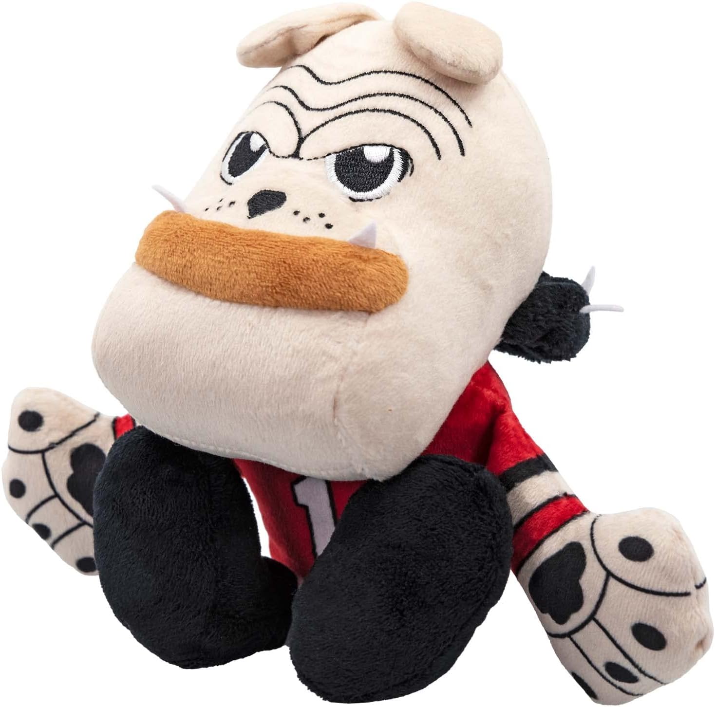 Bleacher Creatures Georgia Bulldogs – Mascota peluda Dawg de 8 pulgadas, peluche sentado Kuricha, mascota suave inspirada en Chibi