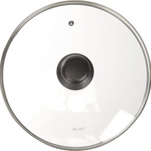 Ibili Prisma – Tapa universal de vidrio para sartén, sartén, sartén, olla, con mango de plástico (10.2 pulgadas  10.2 in) Ibili Prisma – Tapa universal de vidrio para sartén, sartén, sartén, olla, con mango de plástico (10.2 pulgadas  10.2 in)
