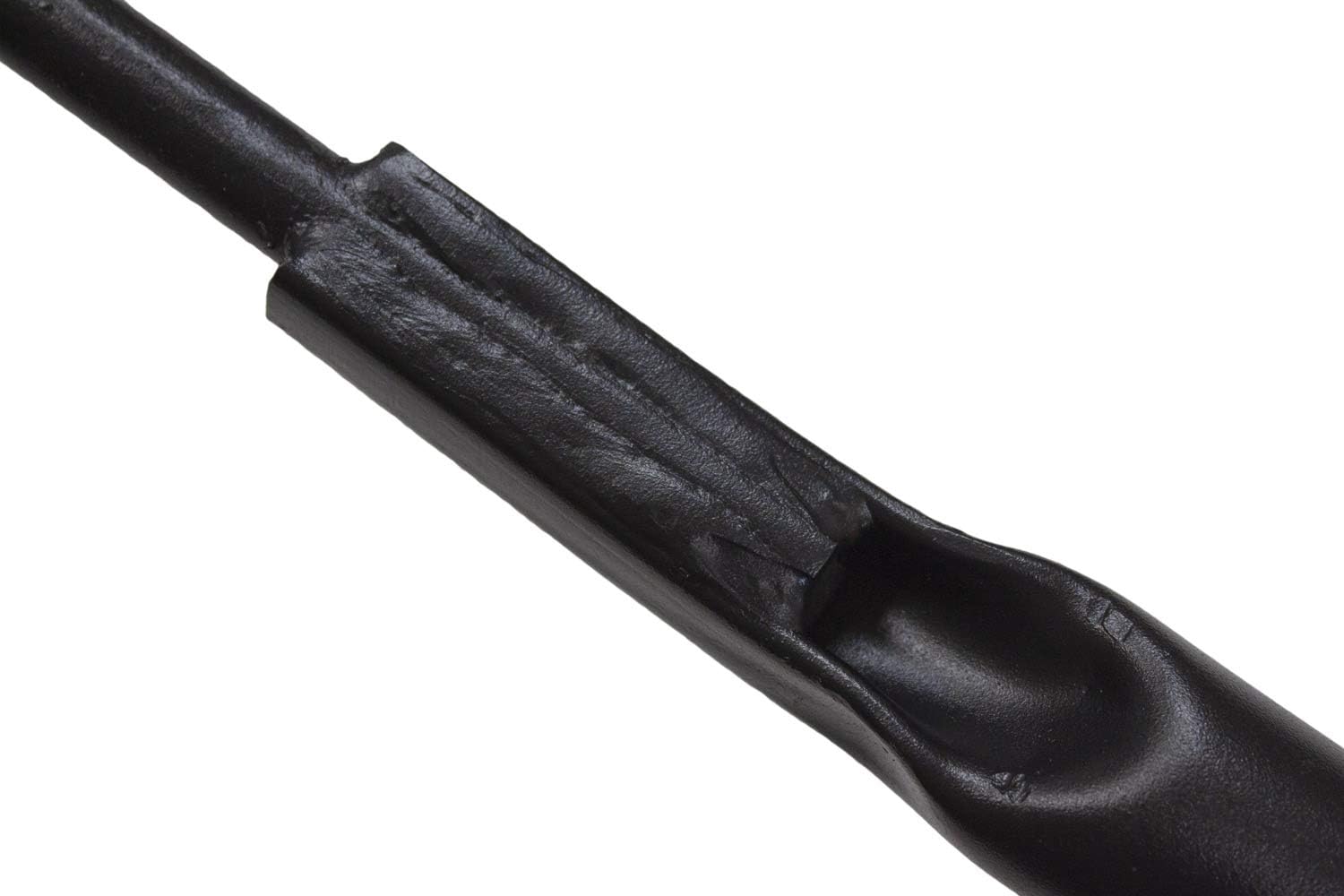 Bully Tools 92390 Levantador de césped de calibre 12 con mango de fibra de vidrio D-Grip y vástago de acero
