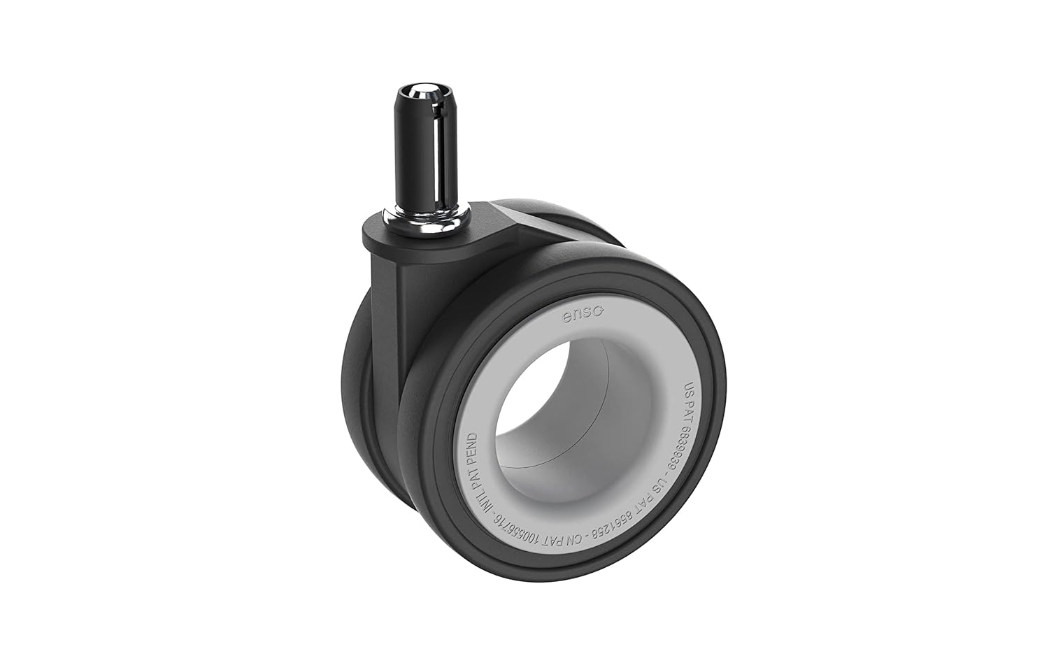 Enso Ruedas de repuesto para silla de oficina, 70 Okina Mu Series – Gris (juego de 5)